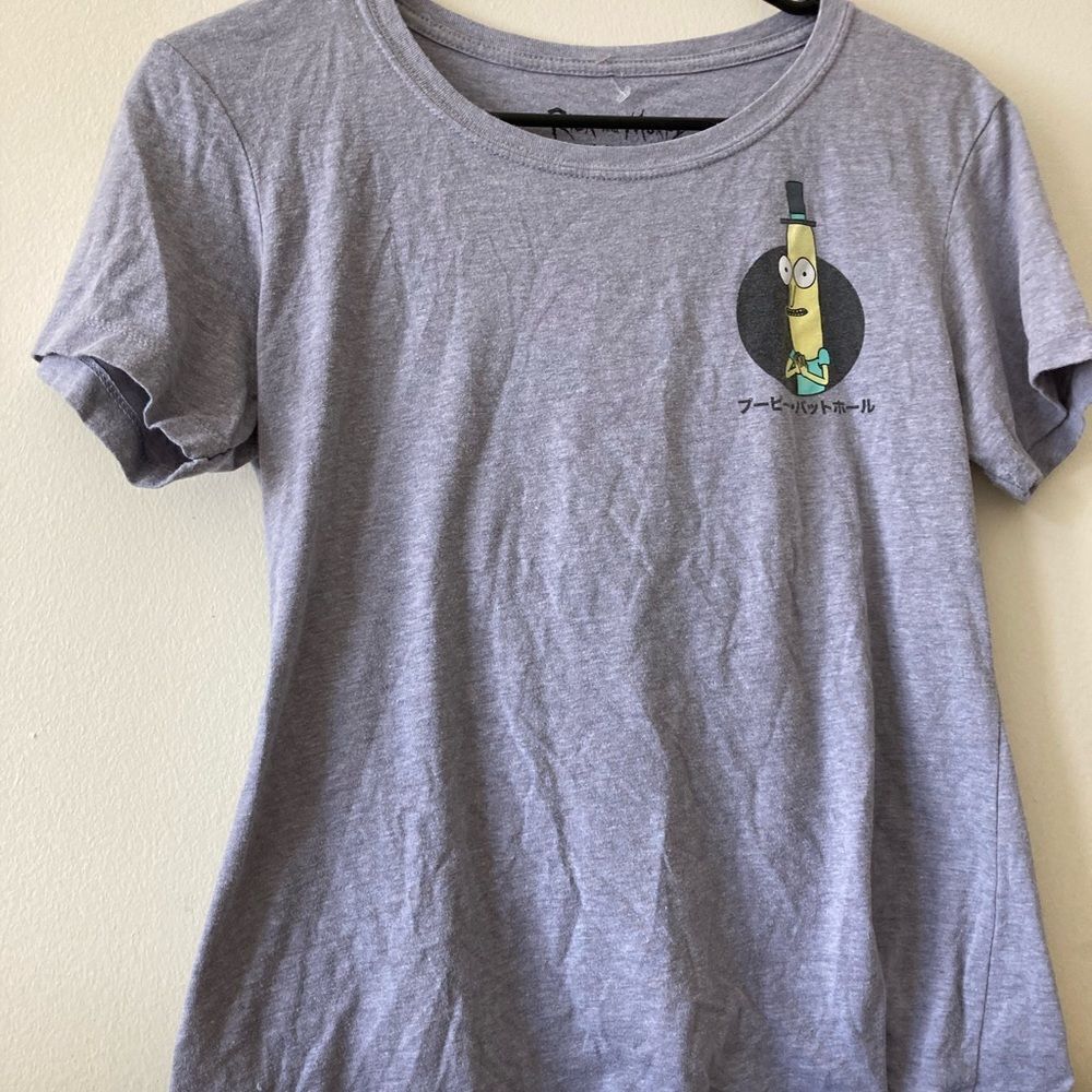 Womens Juniors Rick and Morty Tshirt